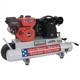 10 gallon 6.5HP Gas powered air compressor (KC6510G2)
