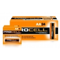 24 pack Duracell Procell AA batteries (83071540)