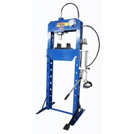 HD 30 ton air / hydraulic shop press (7305QY)