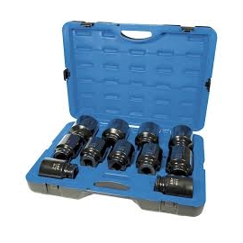 11 piece 1/2'' drive metric axle socket set (BTMM11B)