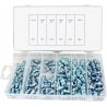 110pc SAE Hydraulic Grease Fitting Assortment (fd6029)