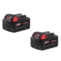 M18™ REDLITHIUM™ XC6.0 BATTERY 48-11-1860 PAQUET DE 2