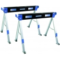 Kastforce 2 pack folding sawhorse set KF3005