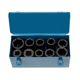 10 pc 1 inch drive extra large socket set (BTSAE110)