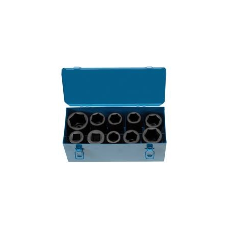 10 pc 1 inch drive extra large socket set (BTSAE110)