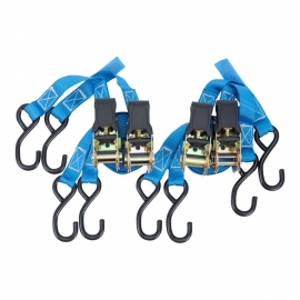 OX 4 piece ratchet tie down straps P200904