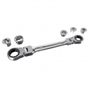 7 in 1 ratcheting wrench, metric  W30649