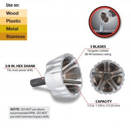 External deburring tool  W9006