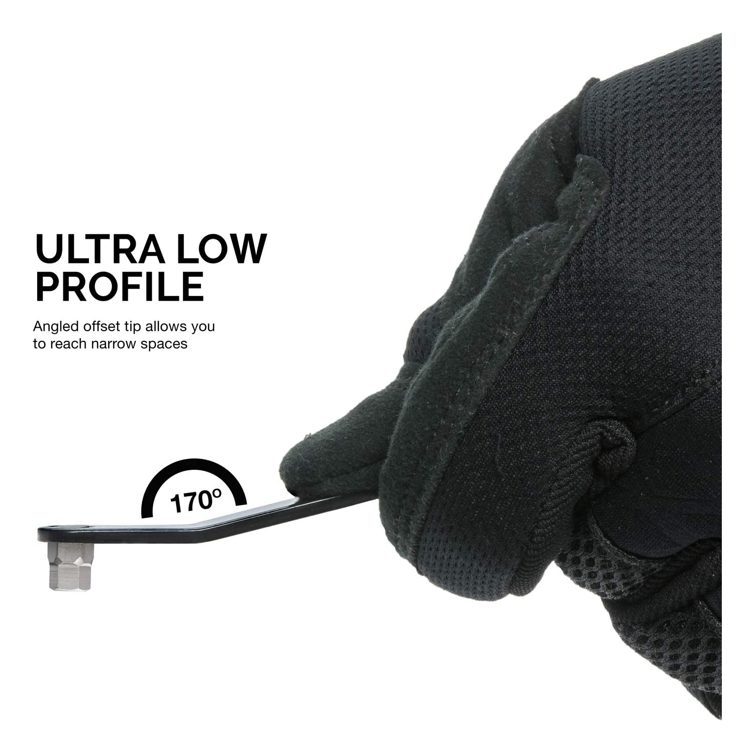 Ultra low profile on sale offset screwdriver