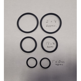 Anneaux assortis pour crics hydrauliques (J3T-KIT)