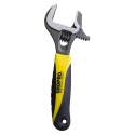 Wide mouth adjustable wrench W006175