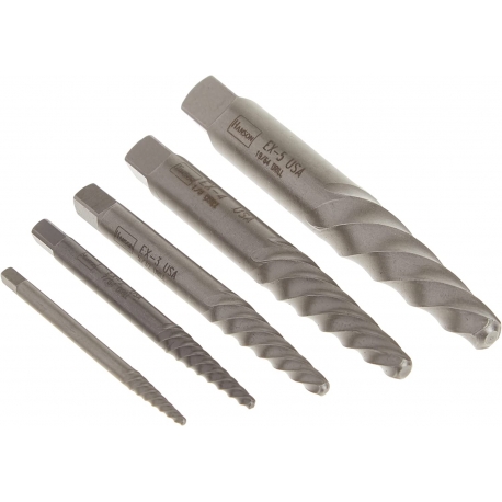 5 extractor set Irwin tools 53535