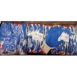 20 dozen pairs of cotton/rubber gloves L1231-20