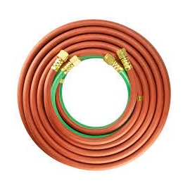 Twin welding hose 25 feet x 1/4'' grade T  PW1425T