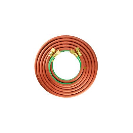 Twin welding hose 25 feet x 1/4'' grade T  PW1425T