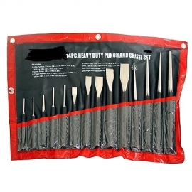 61104 14-Piece Punch and Chisel Set 