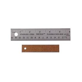 Stainless Steel Ruler with Cork Back 36 inch (28316)