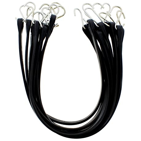 10pc rubber straps 15''  51026