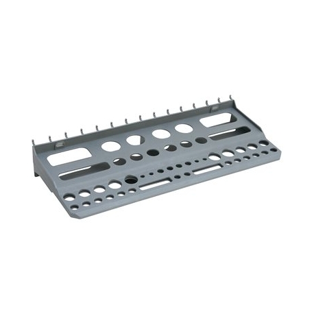 PLASTIC TOOL HOLDER 60-SLOT FOR PEGBOARD 454029