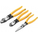 GEARWRENCH - 3 Pc Electrician Plier Set Dipped  82202