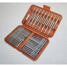 50pc extra long security bit set BT18139