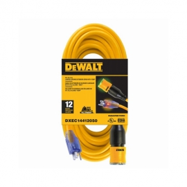 Dewalt extension cord 50' 12G Prolock  DXEC14412050