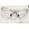 12 pairs of clear safety glasses LUN12C