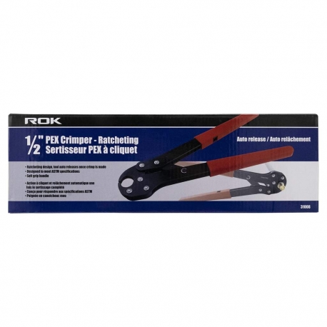 Pex crimper 1/2'' ratcheting type 31008R