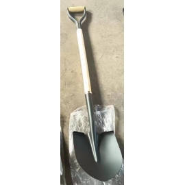 Round shovel with wooden handle S518Y