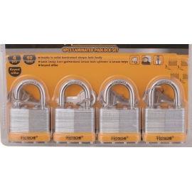 Laminated padlock set 181502