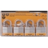 Laminated padlock set 181502