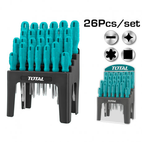 26pc screwdriver set DC252601