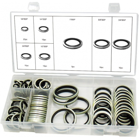 90 pc seal washer assortiment kit BT5021