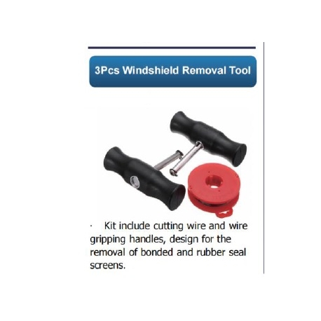 3pc windshield removal tool kit BT5130