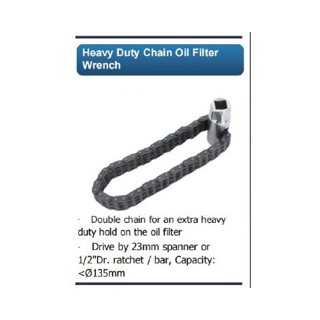 Heavy duty chain oil filter wrench  BT3024A