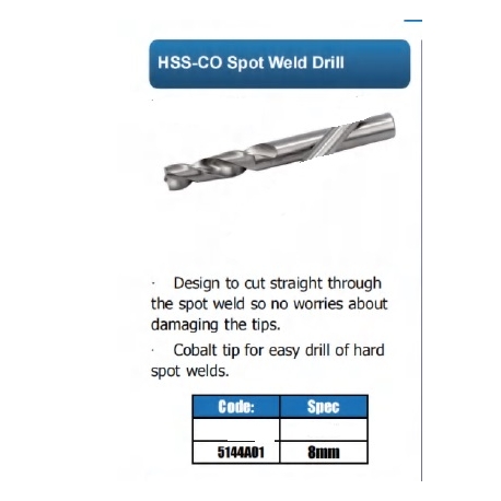 Spot welding drill bit 8mm BT5144A