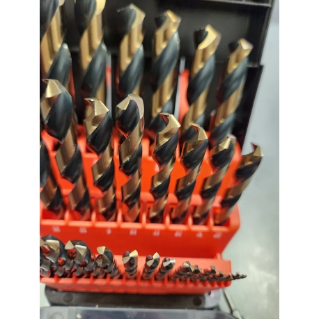 High quality C3 HSS 29 pc drill bit set HSS29M3