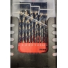 High quality C3 HSS 29 pc drill bit set HSS29M3