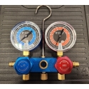 AC manifold manometer aluminum R1234  ( M1234 )