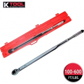 3/4'' torque wrench 100-600lb capacity Ktool  72175