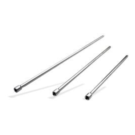 CHROME LONG 3PC 1/2 INCH X 15,18 AND 24 INCH (00214)