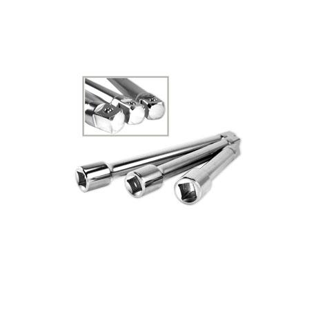 CHROME 4PC EXTENSION, CRV 1/2 INCH X 3,6,9 AND 12 INCH 