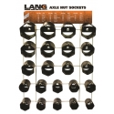 LANG 22 Pc. Axle Nut Socket Display LAN-1291