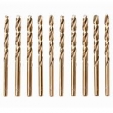 10 pc straight shank twist drill bits  500310