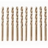 10 pc straight shank twist drill bits  500310