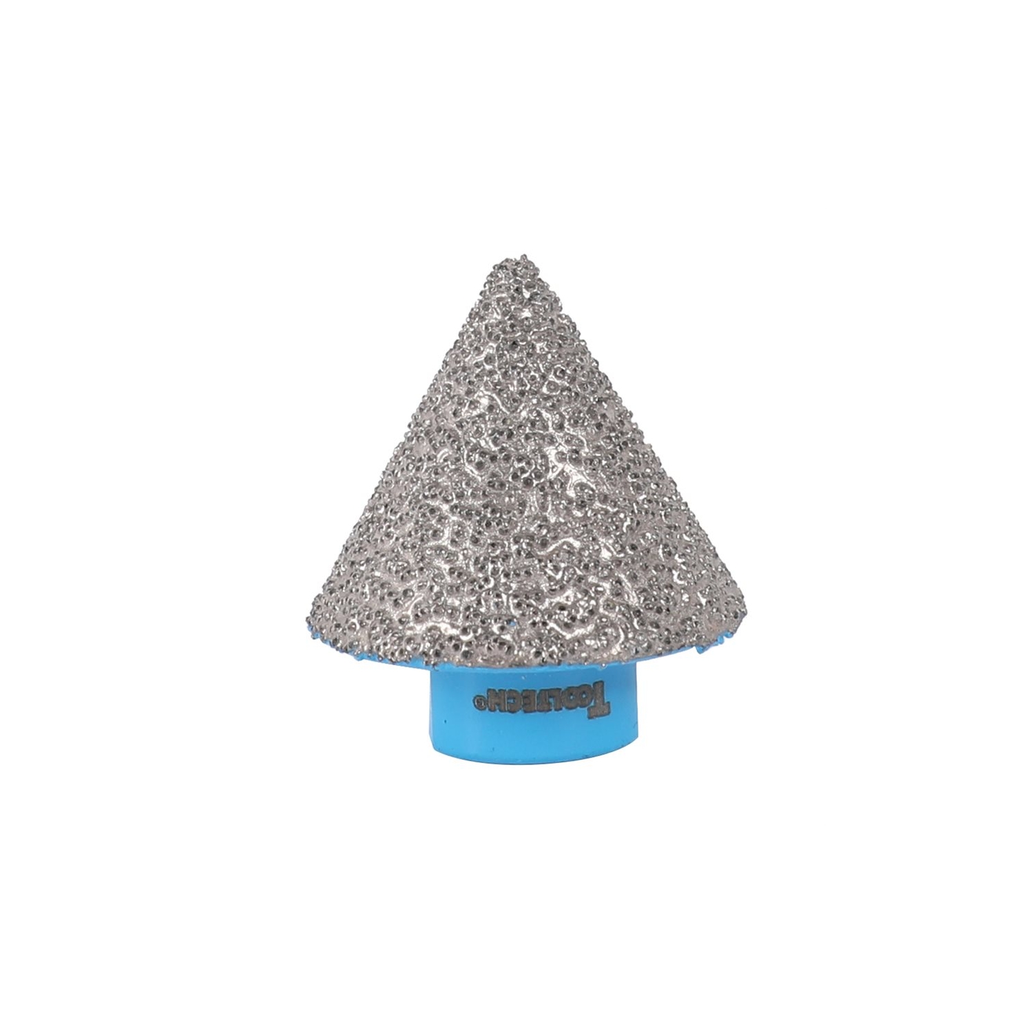 Conical vacuum brazed diamond mill bit 120677