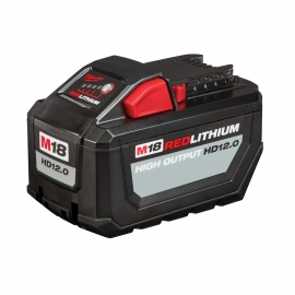 Milwaukee Tools' 12.0A HD Redlithium battery  48111812