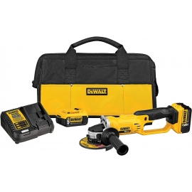 DEWALT 20V MAX* Angle Grinder Tool Kit, 4-1/2-Inch (DCG412P2)