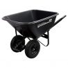 Dual wheel barrow 10 cubic feet W000445N