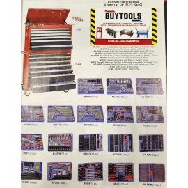 Complete mechanic tools and tool chest GENIUS brand GNSNS926TS